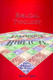 Cover of: Biblical Typology (Vision Foundations for Ministry)