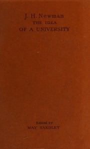 Cover of: Select discourses from The idea of a university