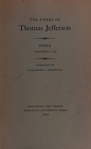 Cover of: The papers of Thomas Jefferson by Thomas Jefferson
