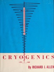 Cover of: Cryogenics by Richard J. Allen