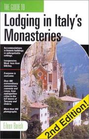 Cover of: The Guide to Lodging in Italy's Monasteries
