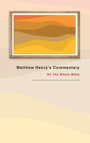 Matthew Henry's Commentary by Matthew Henry