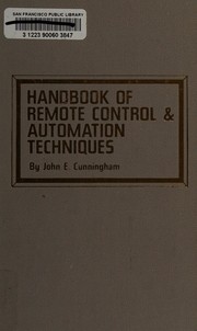 Cover of: Handbook of remote control & automation techniques
