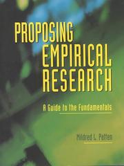 Proposing Empirical Research by Mildred L. Patten
