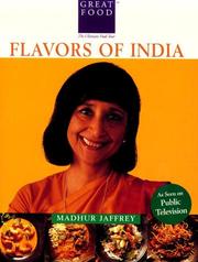 Cover of: Madhur Jaffrey's flavors of India