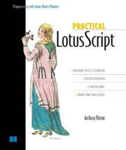 Practical LotusScript by Anthony Patton
