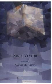 Cover of: Siste Viator by Sarah Manguso
