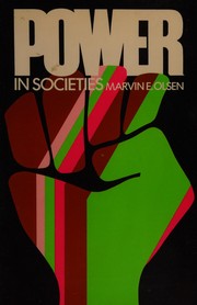 Cover of: Power in societies.