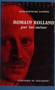 Cover of: Romain Rolland par lui-même