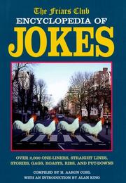 Cover of: The Friars Club Encyclopaedia of Jokes by H. Aaron Cohl