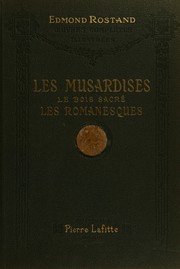 Cover of: Les Musardises by Edmond Rostand
