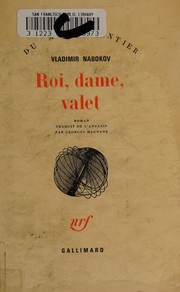 Cover of: Roi, dame, valet by Vladimir Nabokov