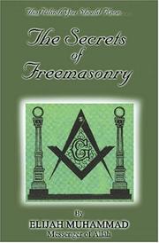 Cover of: The Secrets of Freemasonry