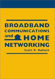 Cover of: Broadband Communications and Home Networking