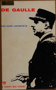 Cover of: De Gaulle. by Jean Lacouture