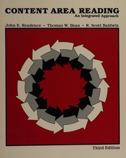 Cover of: Content area reading by John E. Readence