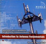 Cover of: Introduction to Antenna Fundamentals (Antennas & Propagation for Wireless Communications)