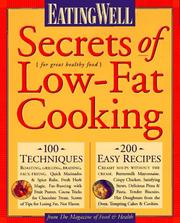 Cover of: Eating Well Secrets of Low-Fat Cooking by Susan Stuck