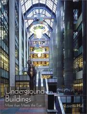 Cover of: Underground Buildings: More Than Meets the Eye