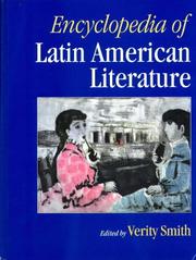 Cover of: Encyclopedia of Latin American literature