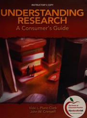 Cover of: Understanding research: a consumer's guide