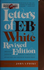 Cover of Letters of E. B. White