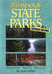 Cover of: Minnesota's State Parks by Ann Arthur