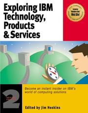 Cover of: Exploring IBM Technology, Products & Services by Jim Hoskins