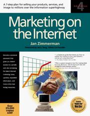 Cover of: Marketing on the Internet by Jan Zimmerman