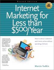 Internet marketing for less than $500/year by Marcia Yudkin