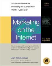 Cover of: Marketing on the Internet by Jan Zimmerman