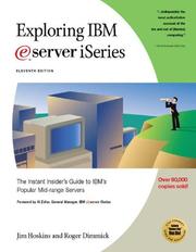 Cover of: Exploring IBM eServer iSeries: The Instant Insider's Guide to IBM's Popular Mid-Range Servers (Exploring IBM series)