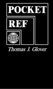 Cover of: Pocket ref by Thomas J. Glover