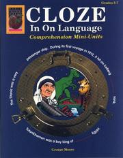 Cover of: Cloze In On Language, Grades 5-7