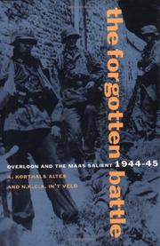 Cover of: The forgotten battle: Overloon and the Maas salient, 1944-45