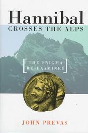 Cover of: Hannibal Crosses the Alps by John Prevas