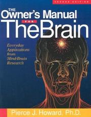 Cover of: The Owner's Manual for the Brain, Second Edition: Everyday Applications from Mind-Brain Research