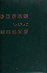Cover of: Balzac.