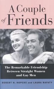 Cover of: A Couple of Friends: The Remarkable Friendship Between Straight Women and Gay Men