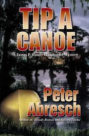 Cover of: Tip a Canoe: A Jim P. Dandy Elderhostel Mystery (James P. Dandy Elderhostel Mysteries)