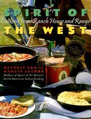 Cover of: Spirit of the West: cooking from ranch house and range