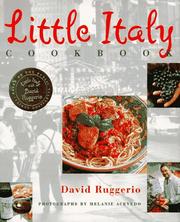 Little Italy cookbook by David Ruggerio