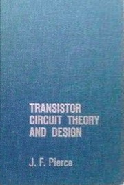 Cover of: Transistor circuit theory and design