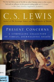 Cover of: Present Concerns