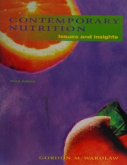 Cover of: Contemporary Nutrition by Gordon Wardlaw