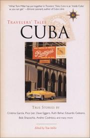 Travelers' Tales Cuba by Tom Miller