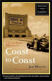 As I saw the U.S.A by Jan Morris coast to coast