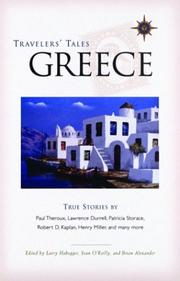 Cover of: Travelers' Tales Greece: True Stories (Travelers' Tales Guides)