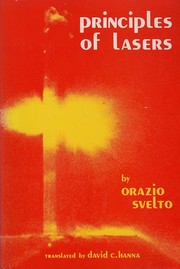 Cover of: Principles of lasers by Orazio Svelto