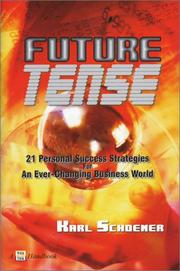 Cover of: Future Tense by Karl G Schoemer